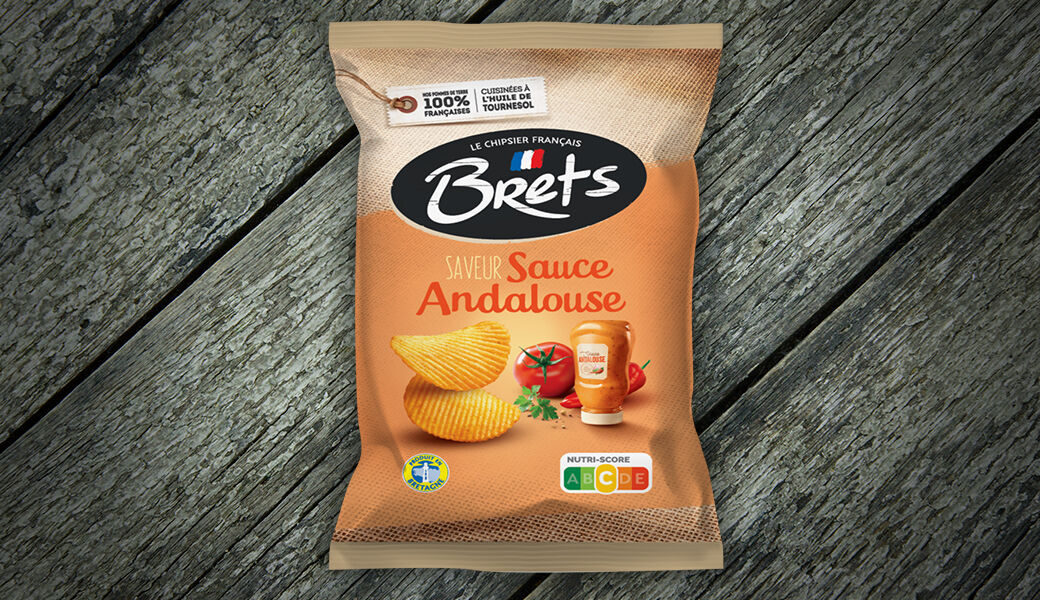 Chips saveur sauce andalouse 125g - BRET'S BRET'S 3497917002345